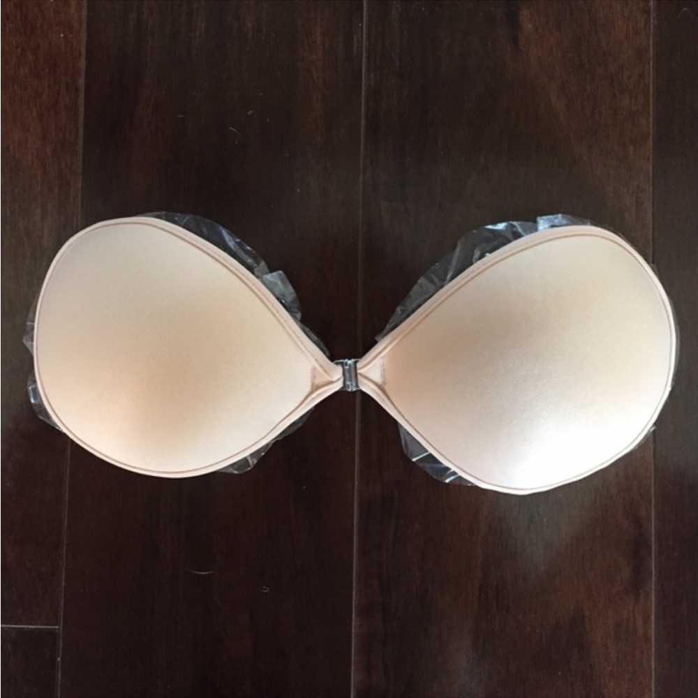 Nude Sticky Backless Strapless Bra Sticky Adhesive / Brand New
